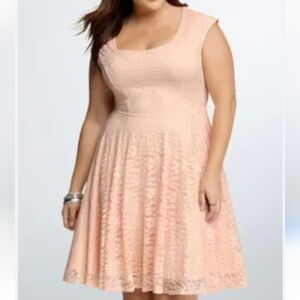 TORRID SKATER LACE DRESS....SIZE 1